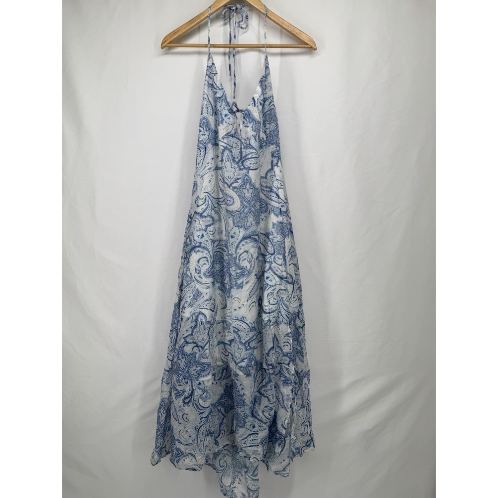 Boho Coastal Beach Dress 2XL Resort Vacation Festival Babydoll Lightweight Gauzy